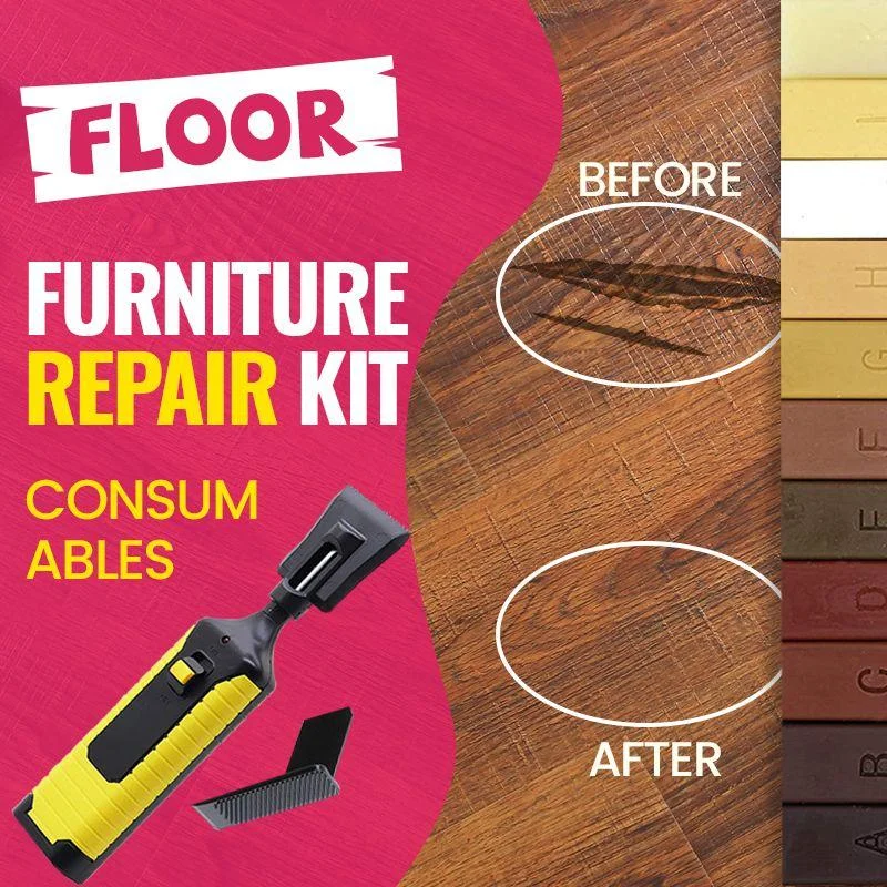 Floor Furniture Repair Kit Furniture Scratch Fix Wax System Mending