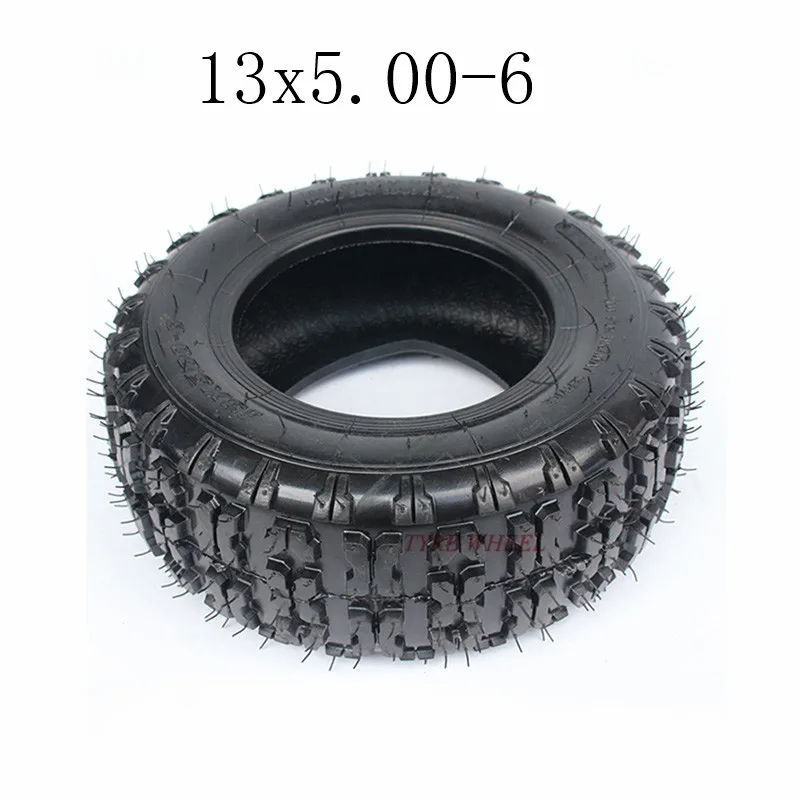 Новые продукты 13x5. 00-6 дюймов бескамерные шины для ATV QUAD Bike Gokart скутер мини-багги косилка снегоочиститель