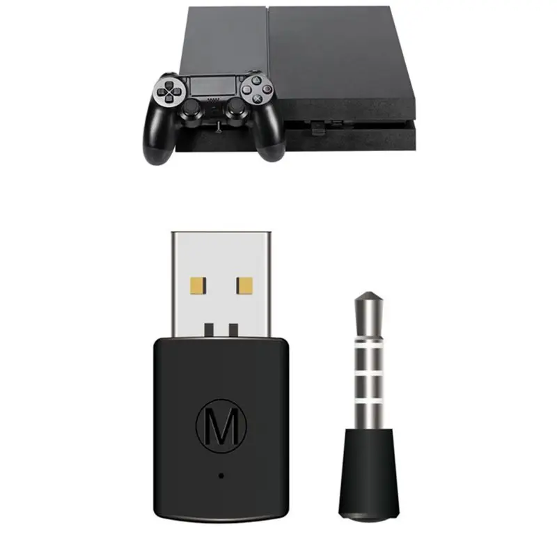 Bluetooth 4,0 беспроводной USB адаптер 3,5 мм ключ для PS4 Для bluetooth-гарнитуры