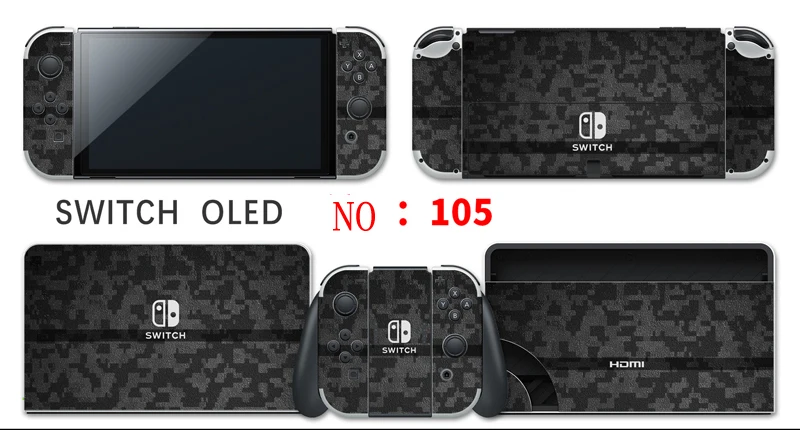 Pure Purple Color Nintendo Switch Skin Sticker for Nintendo Switch OLED Console and Joy-Con Controller