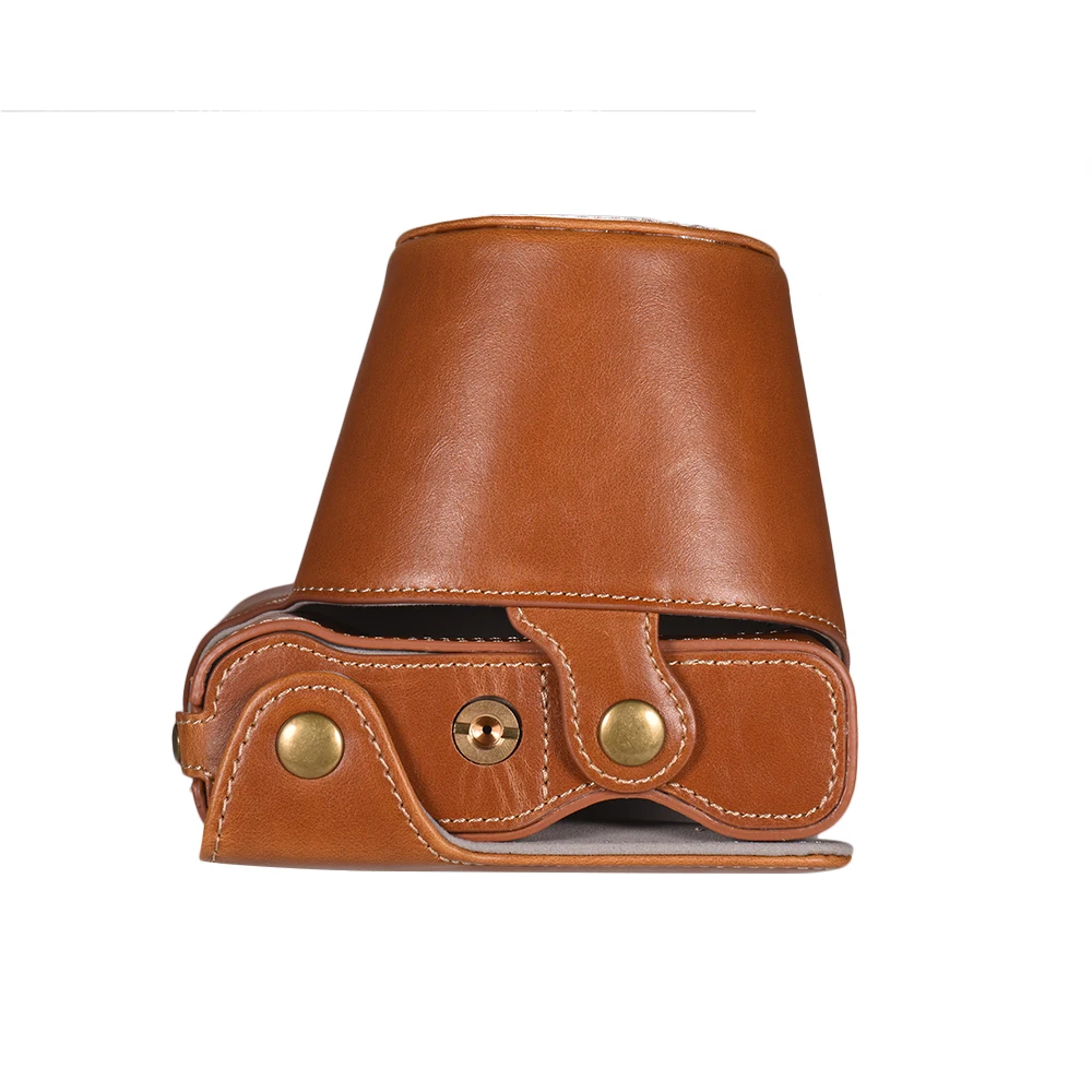 PU Leather Camera Case for Fujifilm X-A20 X-A10 X-A5 X-A3 X-A2 X-M1 Camera Bag With Shoulder Strap with Battery Access