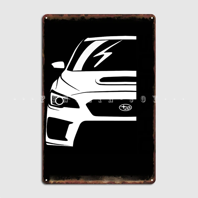 

Wrx Sti Metal Sign Club Party Club Bar Printing Wall Decor Tin Sign Posters