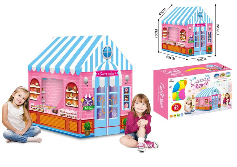 boy play house toy