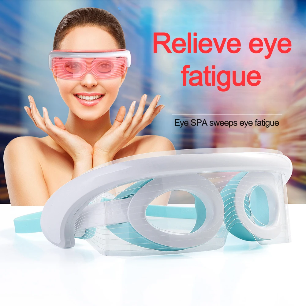 Wakeforyou LED Eye Massager Spectrometer Hot Compress Mask Photon Rejuvenation Care Massage Physiotherapy Instrument | Красота и