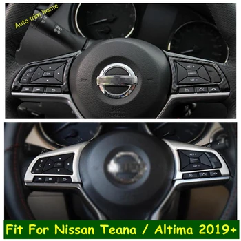 

Lapetus Car Steering Wheel Decoration Cover Trim 2 Pcs Fit For Nissan Altima / Teana 2019 2020 ABS Matte / Carbon Fiber Look