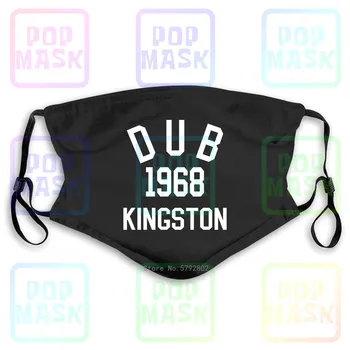 

Dust Mask with Filter Dub Reggae 1968 Premium King Tubby Lee Scratch Perry Washable Reusable Mask