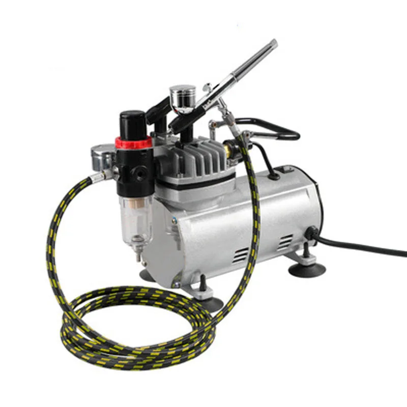 TC-20B 220V 23-25 L/ min 1/5Hp Small Airbrush Compressor Small Vacuum Pump  Airtight Pump