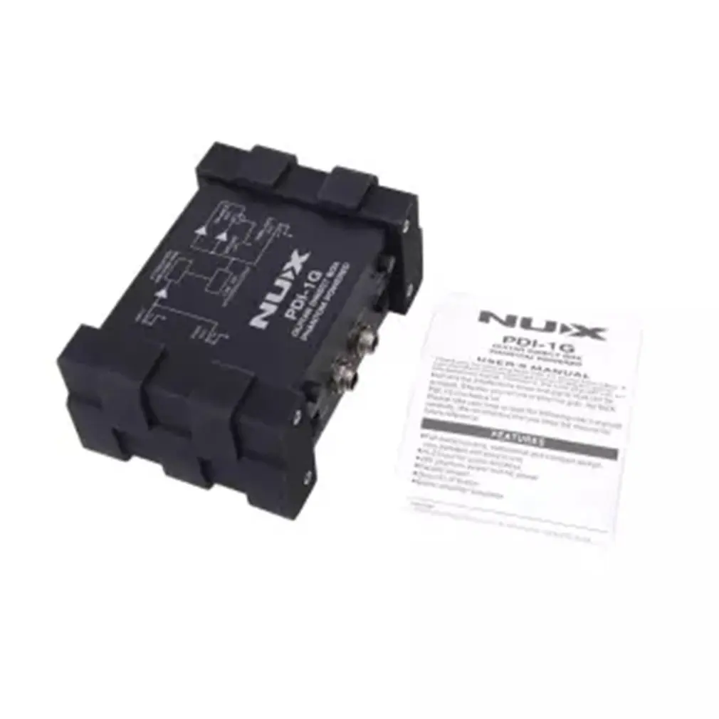 

NUX PDI-1G DI Box Impedance / Balance Guitar Bass DI Box Effect with Box Simulator