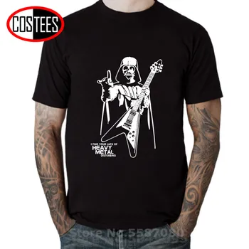 

Star Darth Vader Heavy Metal Funny T Shirts Bass Guitar Tee shirt Guitarist tshirt Creative Fashion Jedi Wars Rock Music t-shirt