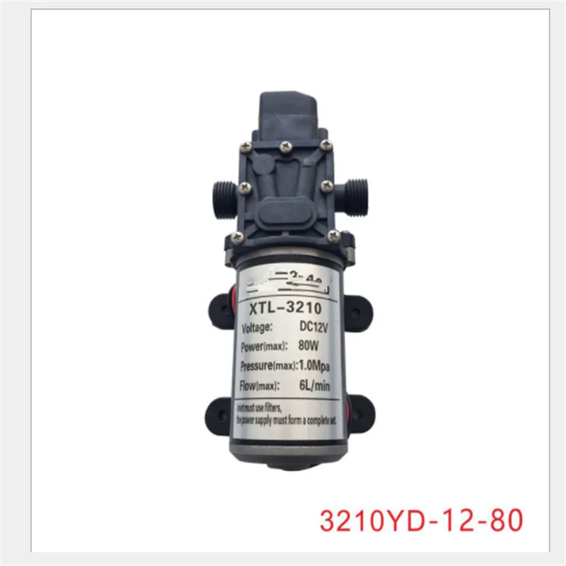 Hot Selling High Quality Fast Delivery DC12V DC24V 80W 6L/Min 1Mpa Water High Pressure Diaphragm Self Priming Pump