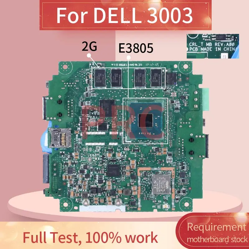 para Dell 3003 E3805 Computador Portátil Placa-mãe 0g1pph Sr20y 2gb Notebook Mainboard Placa-mãe para notebook - Imagem 2