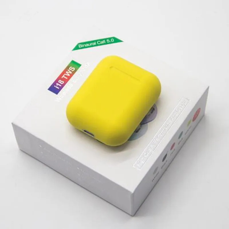 100 шт. i18 TWS Bluetooth V5.0+ EDRB наушники Беспроводной Smart Touch Управление PK i10 i12 i13 i14 i20 TWS