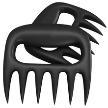 Meijuner 1pc Bear Claws Barbecue Fork Manual Pull Meat Shred Pork Clamp Roasting Fork Kitchen BBQ Tools Pull Shred Pork Shredde pig pork