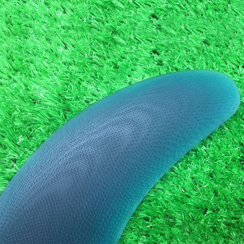Высокое качество синий ручной работы стекловолокна доска для серфинга один Sup Longboard Fin