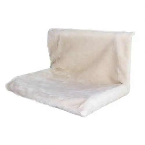 Beige Plush Для домашних животных Кошки котенок окно теплый спальный кровать сиденье гамак съемный отдых Lounge - Цвет: Beige Plush