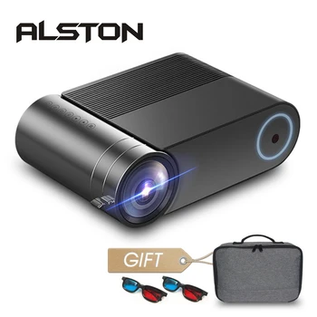 

ALSTON YG420 Full HD Projector 3800 Lumens Home Theater Video Beamer Proyector HDMI VGA AV USB with gift