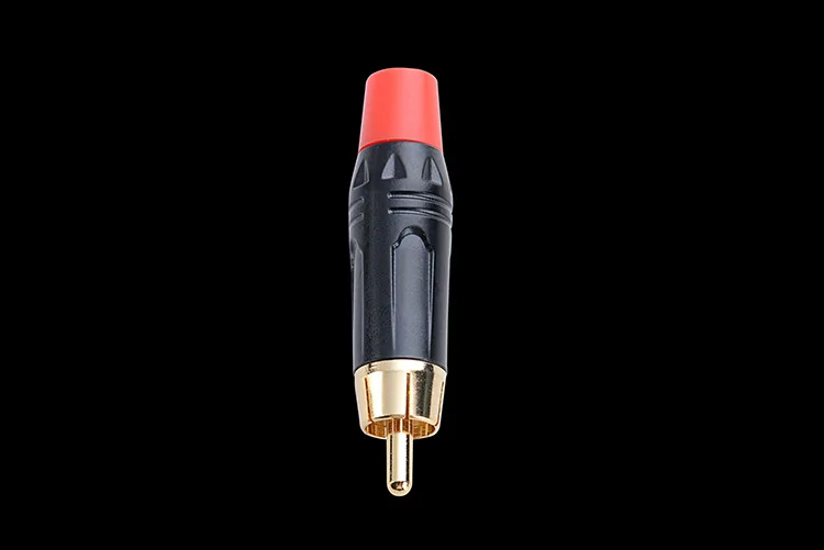 RCA штекер Профессиональный RCA позолоченная проволока Соединительный кабель RCA штекер адаптер конвертер для динамика Аудио