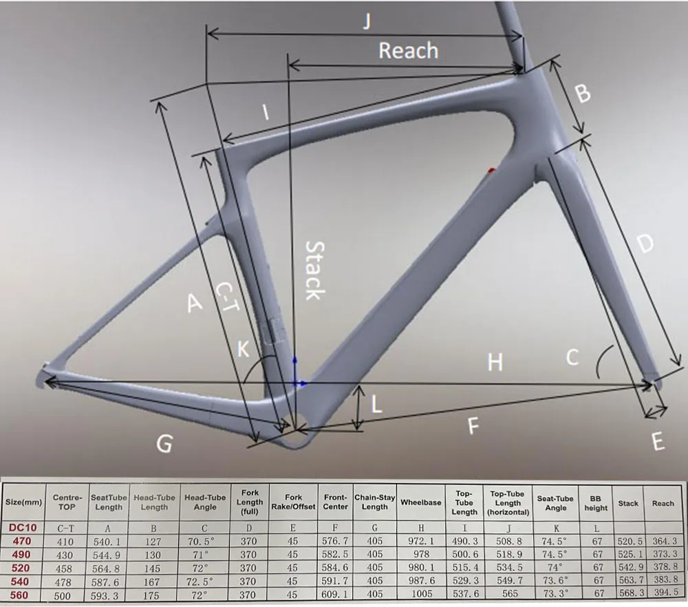 internal cabling road bike