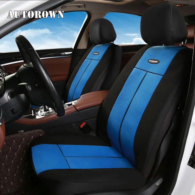 AUTOROWN Яркие тканевые авточехлы на сиденья автомобиля Всесезонный Универсальные