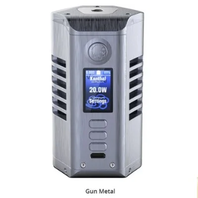 Электронная сигарета Dovpo Odin DNA250C коробка мод питание от двух аккумуляторов 21700 для бака с резьбой 510 Vs LostVape Triade DNA250C - Цвет: Серый