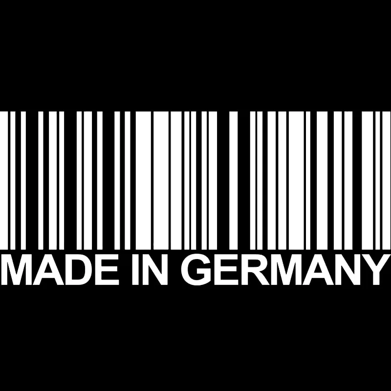 15-6cm-6-8cm-MADE-IN-GERMANY-Bar-Code-Fashion-Vinyl-Decals-Car-Stickers-Accessories-S6 (1)
