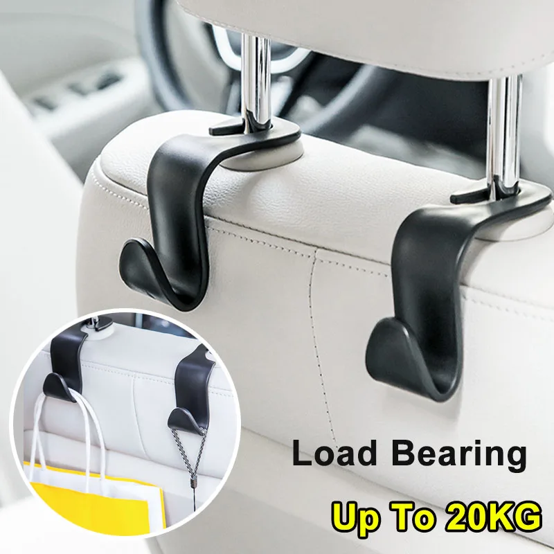 2Pcs Universal Car SUV Back Seat Headrest Hanger Hooks for Groceries Bags DXY88 | Автомобили и мотоциклы