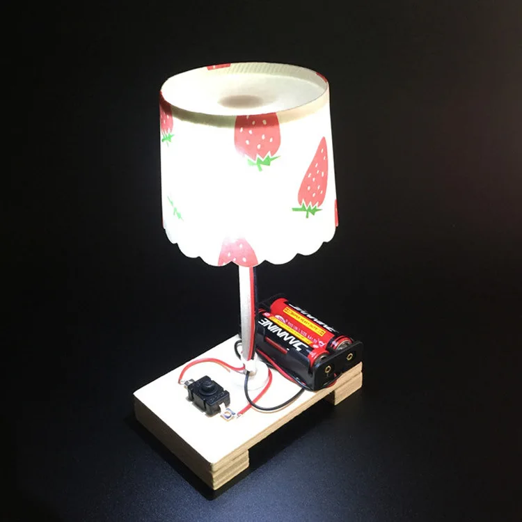 

2020 new product diy small table lamp physics invention technology production science small experiment educational toy