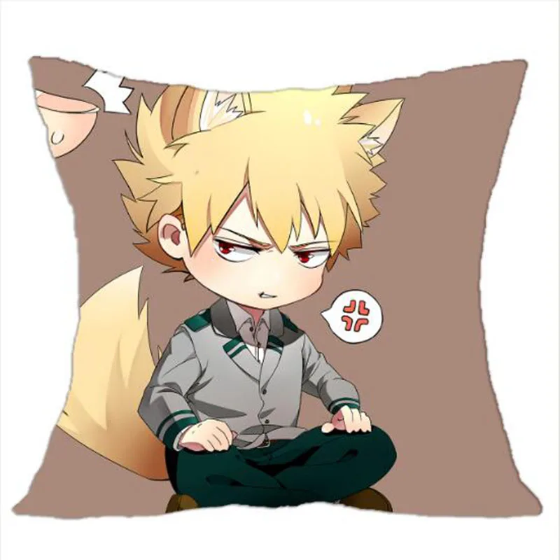 Аниме My Hero Academy/Boku No Hero Academy двусторонний чехол для подушки с принтом PillowSlip Tick, наволочка для подушки, домашний декор