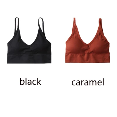 2pcs-1black1caramel Queenral бюстгальтеры для женщин, сексуальный бесшовный бюстгальтер u-типа с открытой спиной, бюстгальтер пуш-ап, бюстгальтер без косточек, женский бюстгальтер Soutien Gorge Femme Бюстгальтер бесшовный бюстгальтер пуш - Цвет: 2pcs-1black1caramel