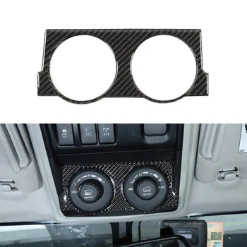 

Four-wheel Drive Mode On/Off Switch Panel Decoration For Toyota 4Runner 2010+ Carbon fiber Car Interior Accessories Styling