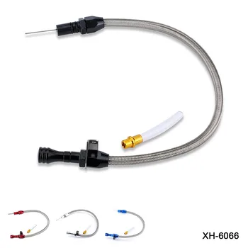

21 inch Stainless Steel Flexible Car Transmission Oil Dipstick Auto Car Engine Oil Level Measure Tool For Chevy GM 700R4