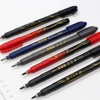 5pcs ZEBRA Brush Marker Soft Tips Black Ink Calligraphy Pen Medium Fine Extra Fine Tips for.jpg