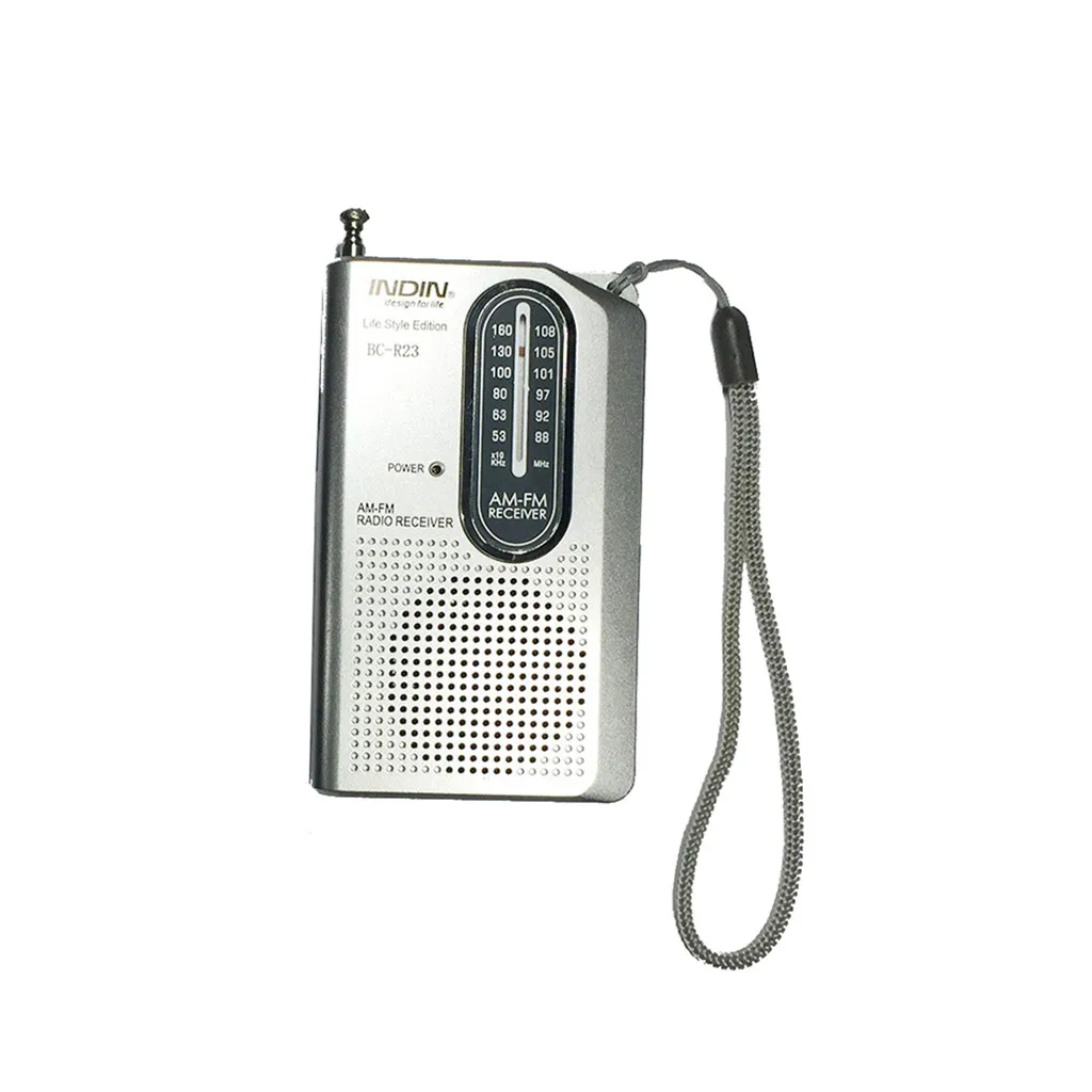 Универсальный BC-R23 карманный радиоприемник телескопическая Atnenna Мини AM/FM 2-х полосный радио приемник с Динамик с разъем для наушников