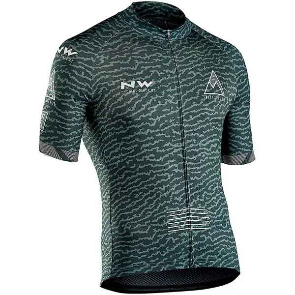 Командная NW NORTHWAVE велосипедная Джерси рубашки Майо Ciclismo мужские короткие рукава летние быстросохнущие топы для горного велосипеда одежда