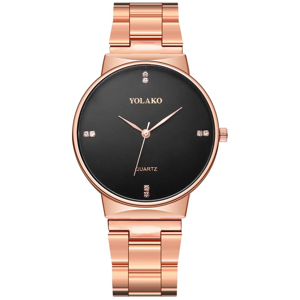 

Hot Sales Alloy Steel Belt with Brick Large Dial Quartz Watch Innovation Simple Surface Design Women's Fashionable Watch
