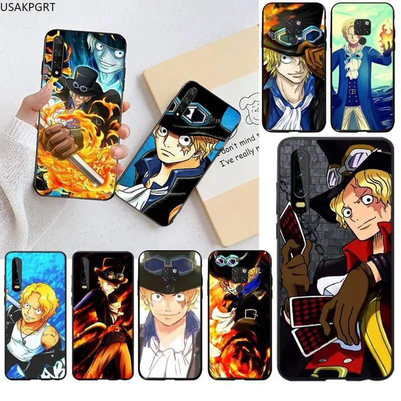 USAKPGRT One Piece Sabo мягкий чехол для телефона Huawei P40 P30 P20 lite Pro Mate 30 20 P Smart 2020 prime|Бамперы| |