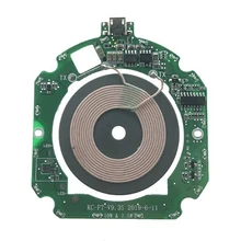 Печатная плата, модуль передатчика, аксессуары, Беспроводная зарядка, для дома, практичный, универсальный, сделай сам, стандарт Qi, микро USB порт