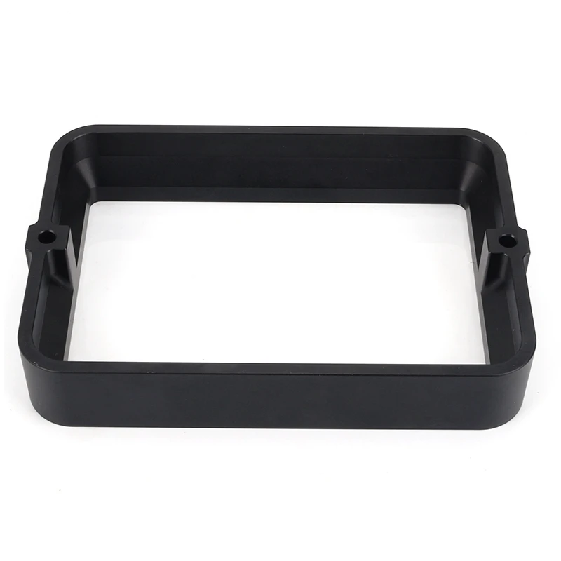 Material Rack Black 178x120Mm with 5Pcs FEP Film for DLP SLA Wanhao D7 3D Printer Anodized Aluminium Resin Vat Steel Ring