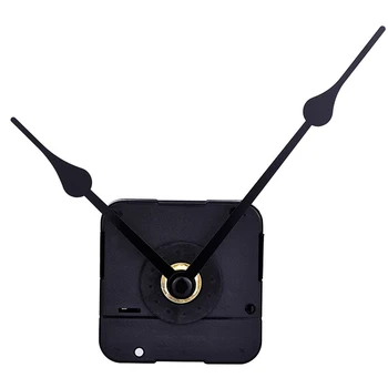 

Black 2 Hands DIY Quartz Clock Movement, 6/ 25 Inch Maximum Dial Thickness, 17/ 25 Inch Total Shaft Length (Black)