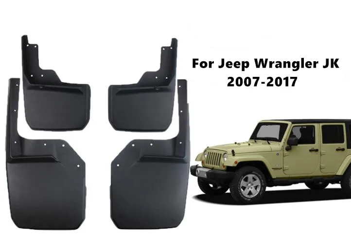 Mud Flaps Mudflaps Splash Guards Mudguards Fender For Jeep Wrangler JK