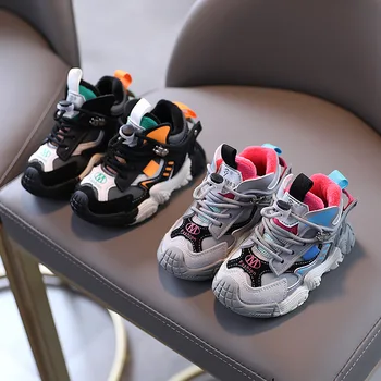 

Winter Children's Leisure Cotton Sports Shoes Toddler Soft-soled Running Shoes 1-3 Years Old Children's Shoes