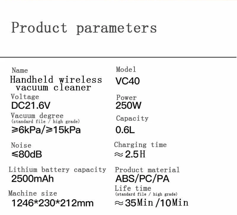 Xiaomi Deerma Vc40 вертикальный пылесос ручной стальной сетчатый роторный Фильтр Пылесос беспроводной сильный всасывающий