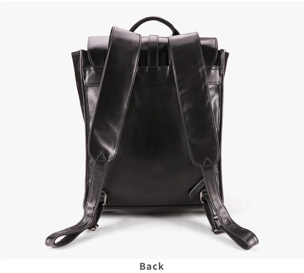 JOYIR, мужской повседневный рюкзак, сумка из натуральной кожи, вместительный рюкзак, винтажный рюкзак, мульти карман, мужской ранец