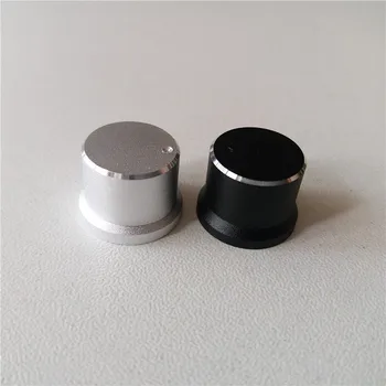 

10pcs aluminum plastic knob potentiometer knob 16*12*6mm D shaft Scrub potentiometer cap Volume knob switch cap HI-FI amplifier