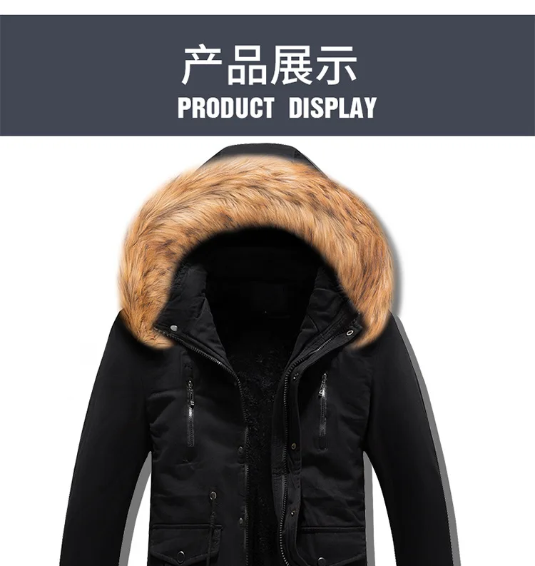 Мужская одежда; плотная одежда высшего качества; AliExpress одежда с хлопковой подкладкой; пальто EBay