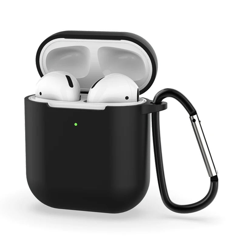 Для airpods 22 Чехол air pods силиконовый чехол беспроводные Bluetooth наушники для 222 i100 i200 - Цвет: heiiTB2dai