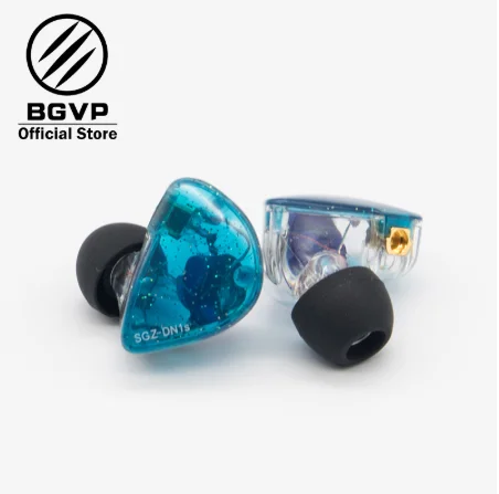 Аурикулярный hidrido BGVP HIFI DN1S MMCX mcaz desmontable контроллер dinavico de armadura equilibrado IEMs resina Shell Multic