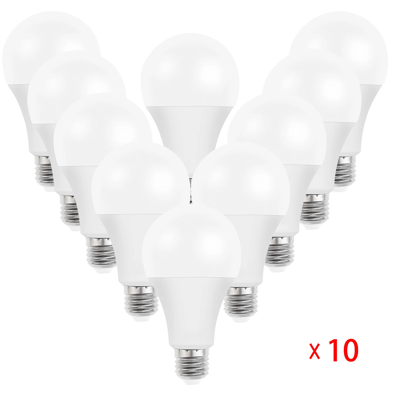 

10pcs LED Bulb Lamps E27 AC220V 240V Light Bulb Power 20W 18W 15W 12W 9W 6W 3W Lampada Living Room Home LED Bombilla