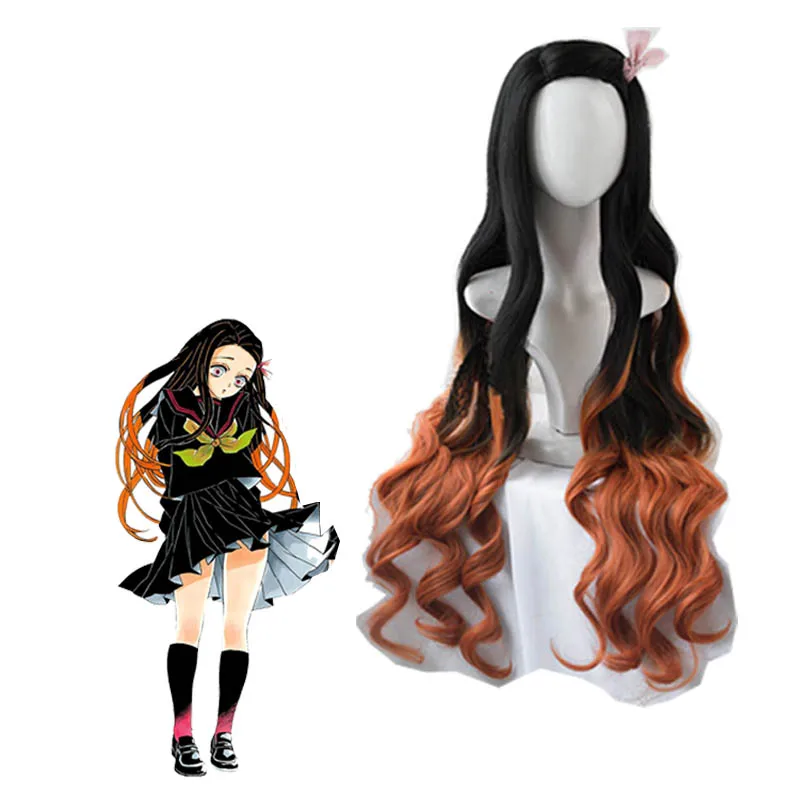 Летние платья Kamado Nezuko Косплей демона Slayer:Kimetsu no Yaiba костюм Jk Сейлор Костюм и