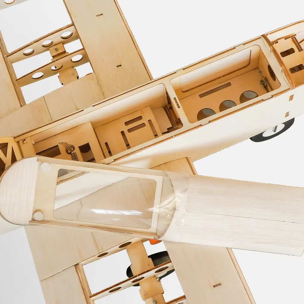 Pnp para o Miúdo Balsa Madeira Formação Avião 1.4m Biplano Asa rc Aeronave Woodiness Modelo Brinquedos Faça Você Mesmo Kit - ep gp 4 High Quality Brinquedos e hobbies